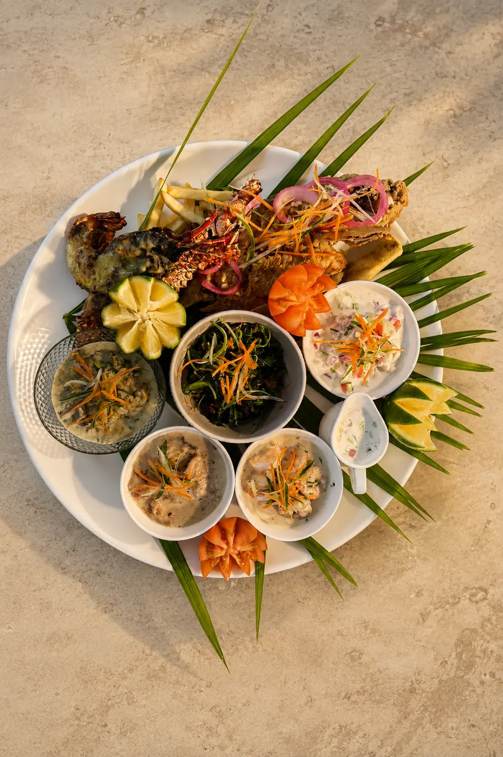 Beach Club seafood platter